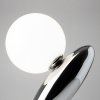 Dekoracyjna lampka stołowa LED platyna okrągła designerska na komodę Resonance MOD482TL-L6PT3K Maytoni